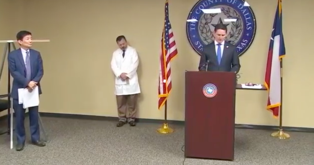 Dallas County Judge Clay Jenkins Says CoronavirusRelated Restrictions