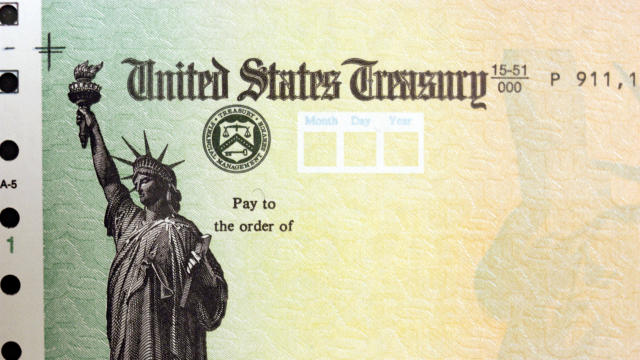 Blank Social Security checks are run through a printer at the U.S. Treasury printing facility February 11, 2005, in Philadelphia, Pennsylvania. 