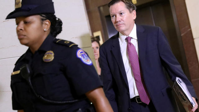 FILE PHOTO: Intelligence Community Inspector General Atkinson arrives to testify at a House Intelligence Committee closed-door hearing on a whistleblower complaint about President Trump's dealings with Ukraine, on Capitol Hill in Washington 