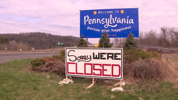 WNEP Closed Sign 