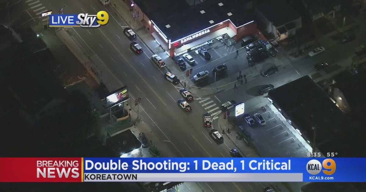1 Dead, 1 Critically Injured In Koreatown Shooting; Police Searching
