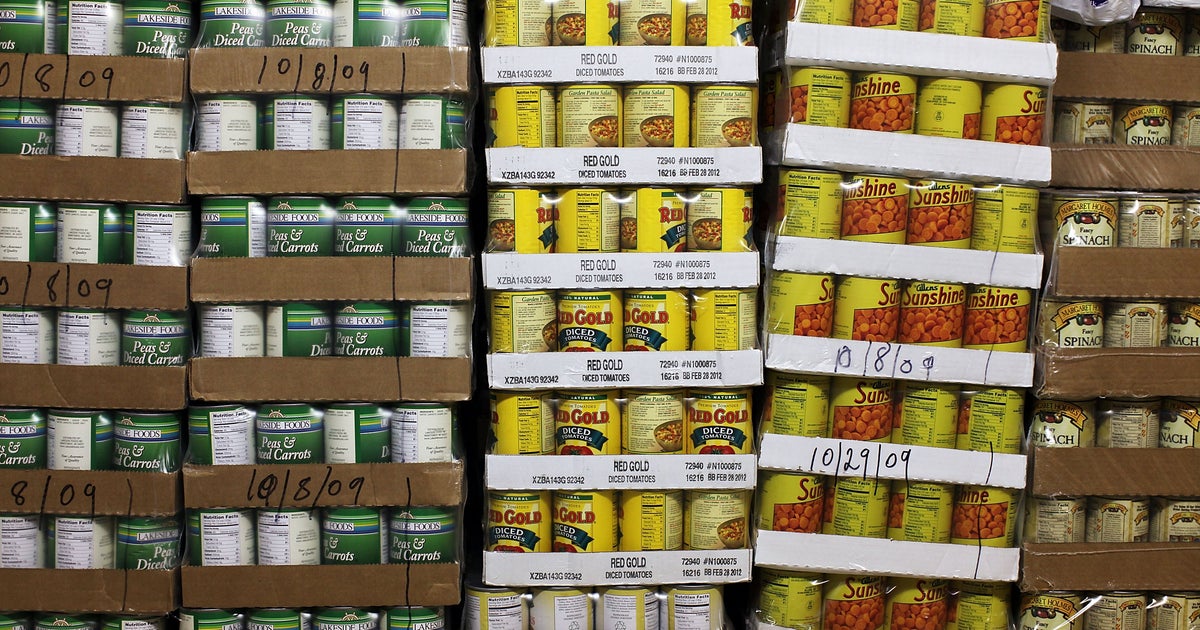 Food Pantries Facing Shortages During Coronavirus Pandemic CBS Los