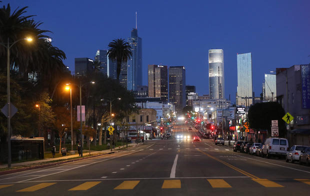 Coronavirus Shutdown Causes Less Smog And Clearer Air In Los Angeles 