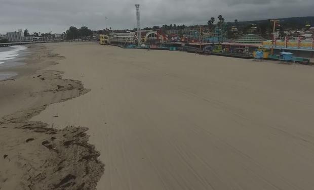 Santa Cruz Beach Boardwalk Closed 