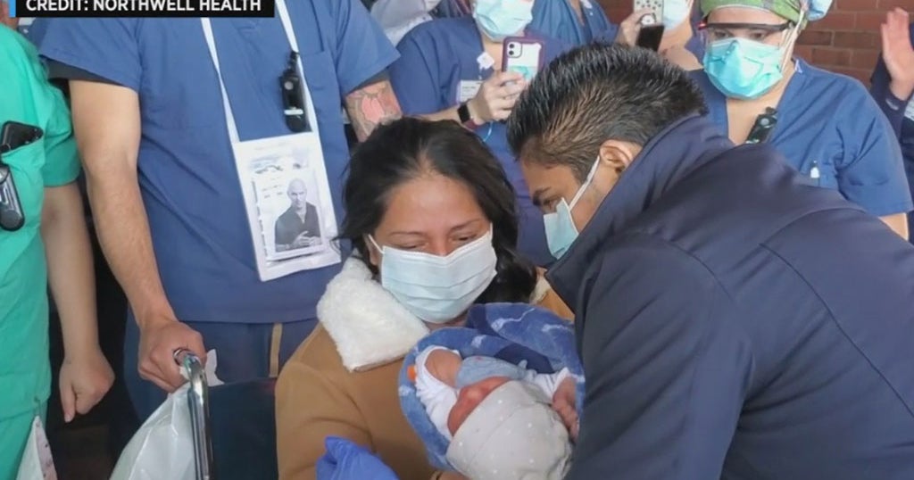 Coronavirus Update LI Mother Meets Newborn Son For First Time More