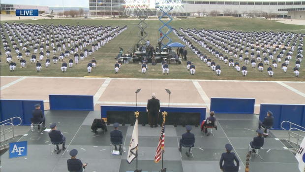 Vice President Pence Speaks At Air Force Academy Graduation In Colorado 