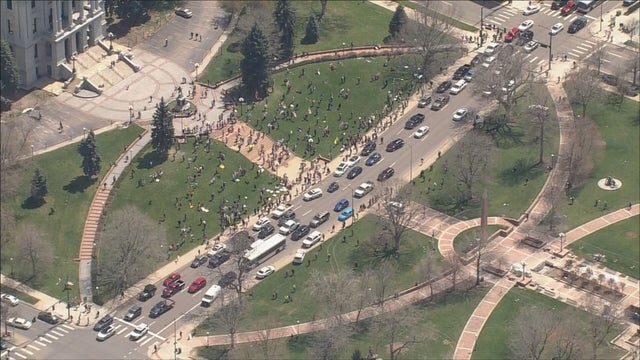 Operation Gridlock Protest in Denver 