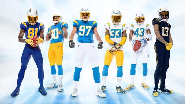 Los Angeles Chargers To Debut Navy Blue Color Rush Uniform