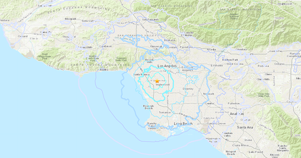 M3.7 Inglewood Earthquake Felt Throughout Southern California CBS Los