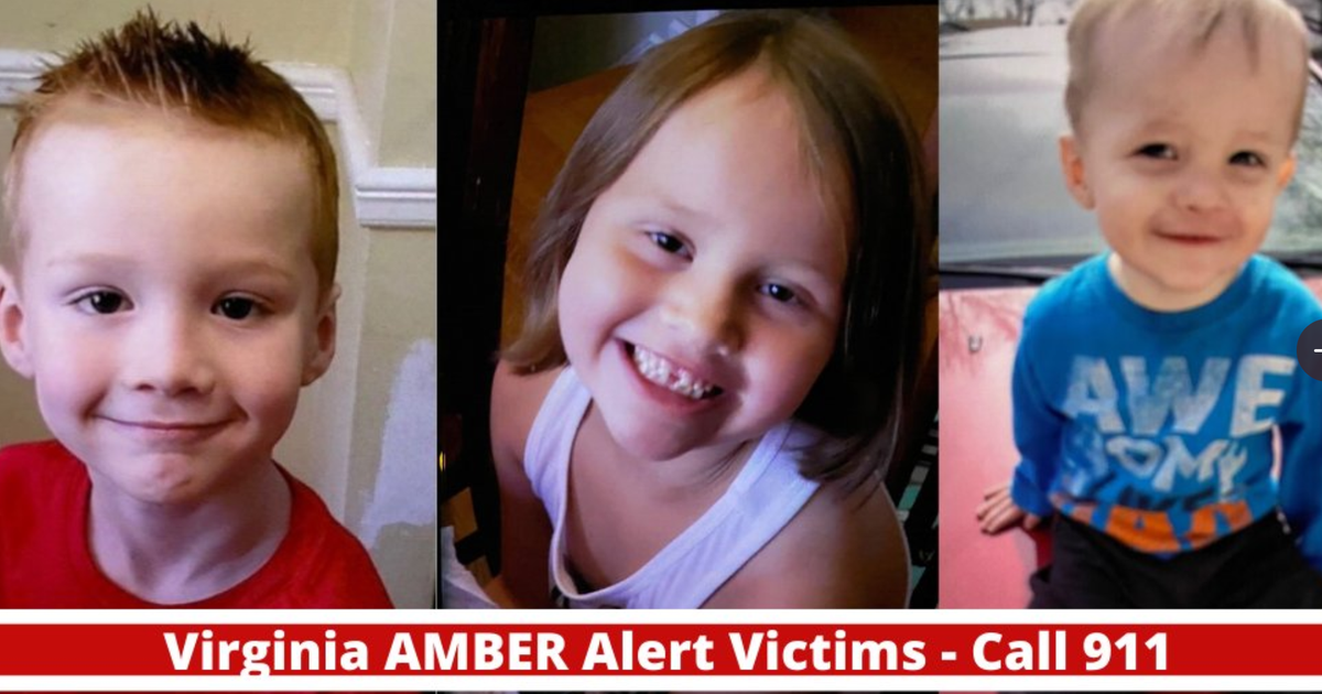 AMBER Alert Cancelled After Virginia State Police Locate 3 Abducted ...