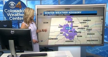 Denver Weather: More Snow Heading For High Country - CBS Colorado