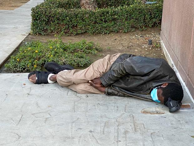 Los Angeles homeless 