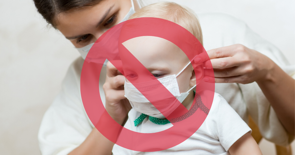 Fabric Masks Post Suffocation, Choking Hazard To Toddlers And Infants