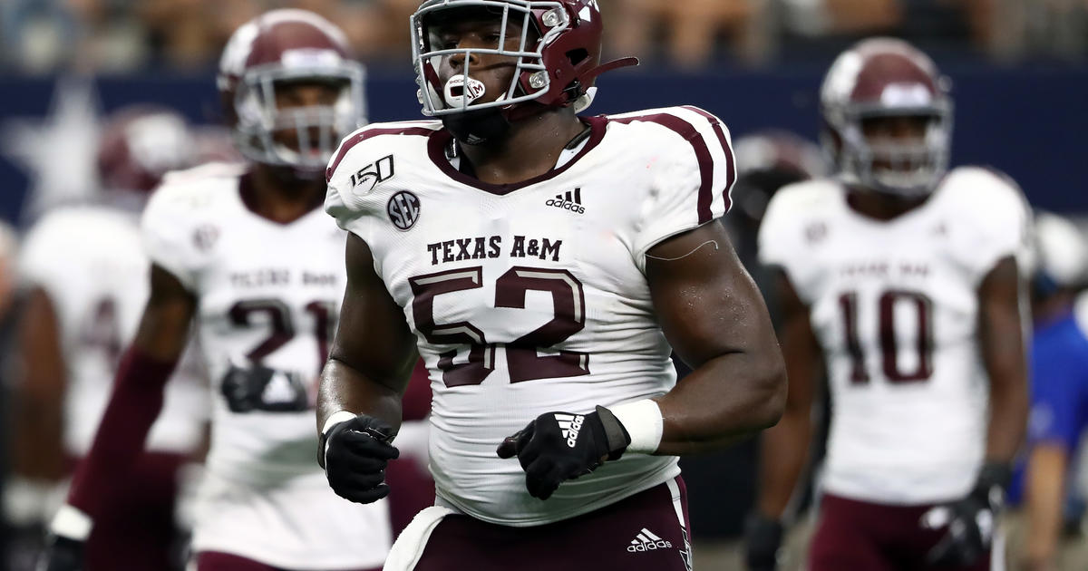 Ravens draft Texas A&M's Justin Madubuike in third round