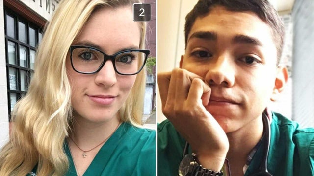 Haley Anderson and Orlando Tercero 