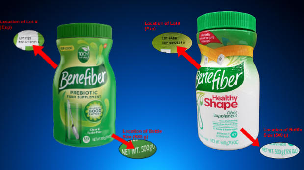 benefiber recall 