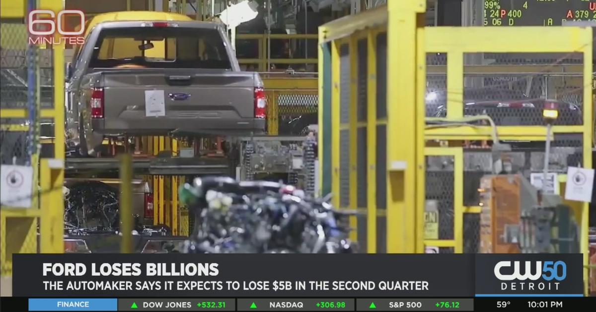 Ford Loses Billions, Says It Expects To Lose 5B In The Second Quarter