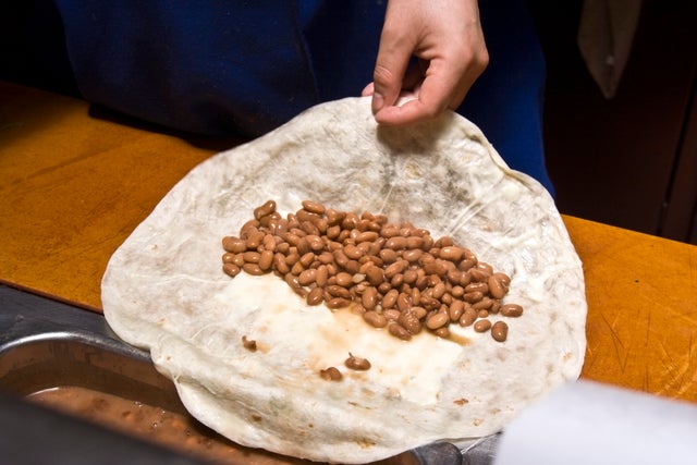Preparing a Burrito 