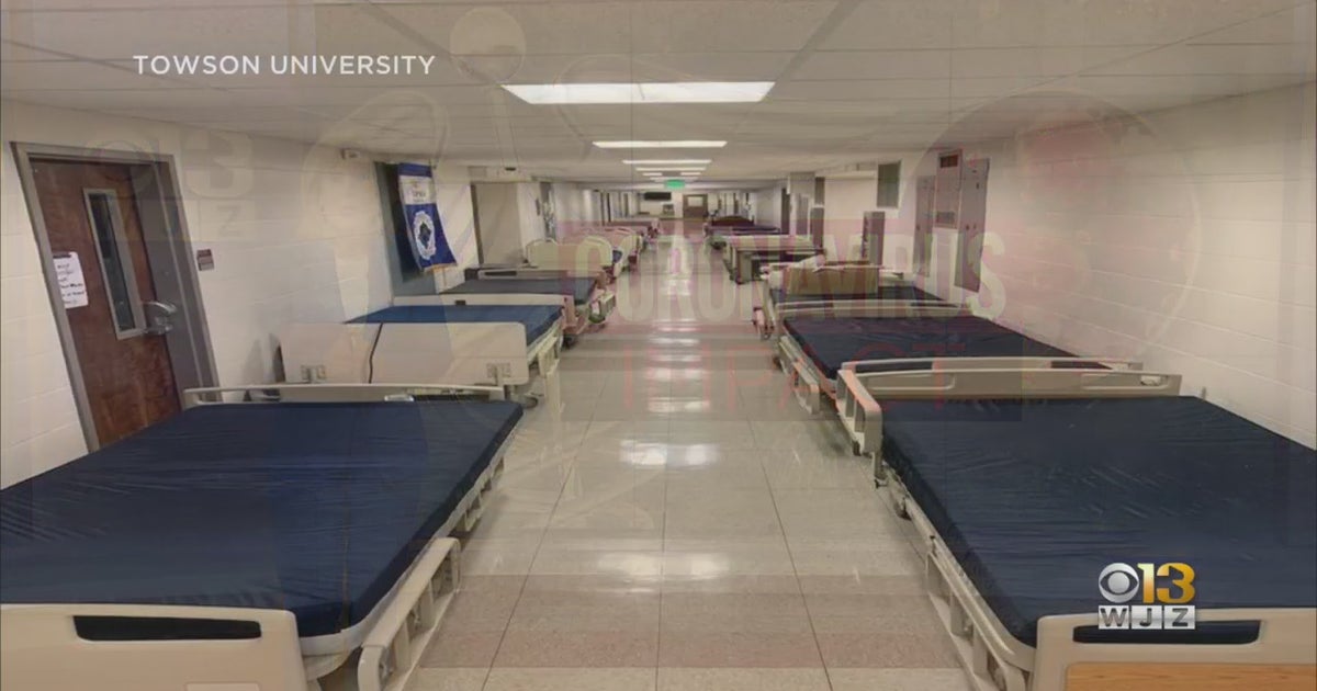 Towson University Nursing Program Donates Beds, PPE To GBMC CBS Baltimore