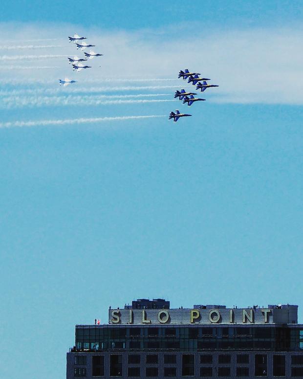 Blue Angels and Thunderbirds 