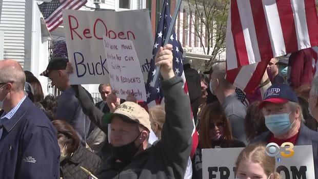 Bucks County protest 