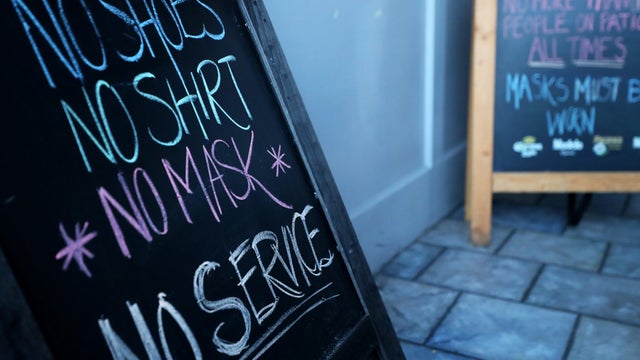 Businesses In Newport, Rhode Island Begin To Slow Reopening Process 