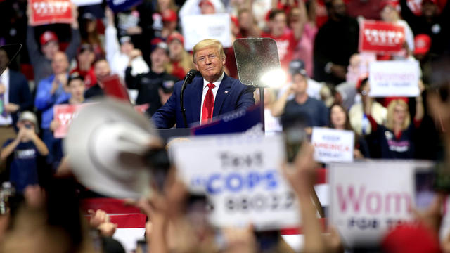 Donald Trump Holds Pre-Super Tuesday Campaign Rally In Charlotte, NC 