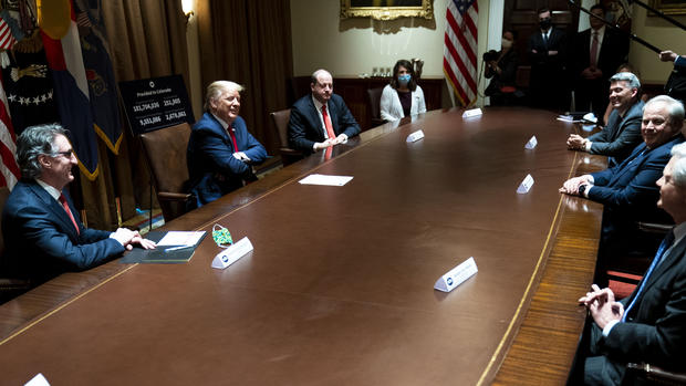 President Trump Meets With Governors Of Colorado And North Dakota 
