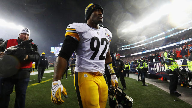 James Harrison talks taking an envelope from Mike Tomlin, his