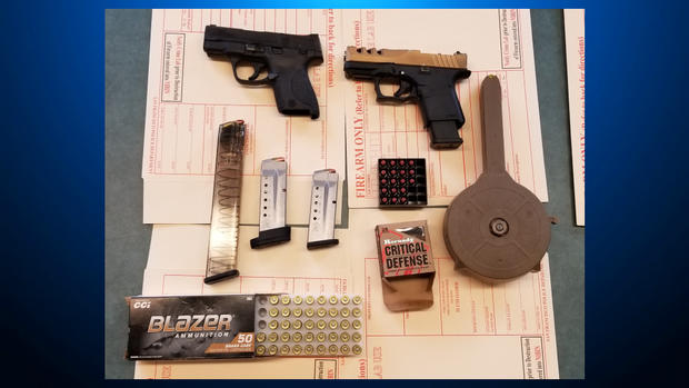 shooting arrests firearms seized 