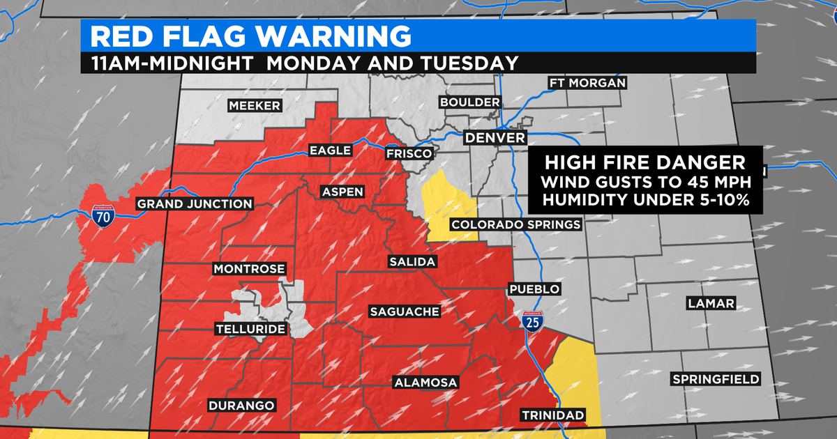 Colorado Weather: Summer-Like Temperatures And High Fire Danger - CBS ...