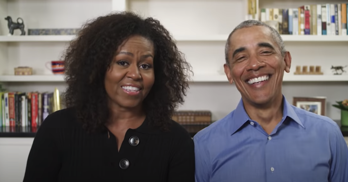 Barack Obama joins Michelle Obama as special guest on story time ...