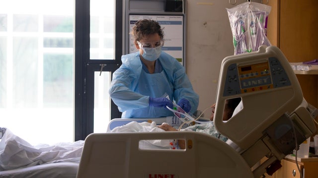 Health Care Professionals Treat Coronavirus Patients On The Acute Care Floor Of Harborview Medical Center 
