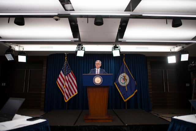 Federal Reserve Chair Powell Announces Half Percentage Point Interest Rate Cut 