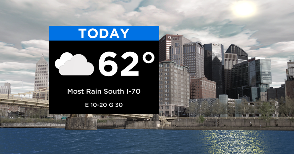 Pittsburgh Weather: Wind & Cooler Temperatures Move Through The Area ...