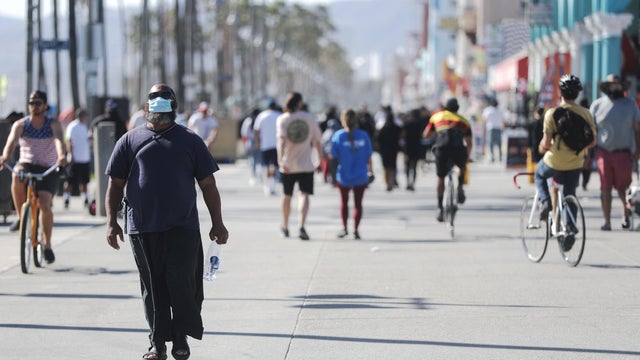California reopens: Los Angelinos hit the boardwalk 