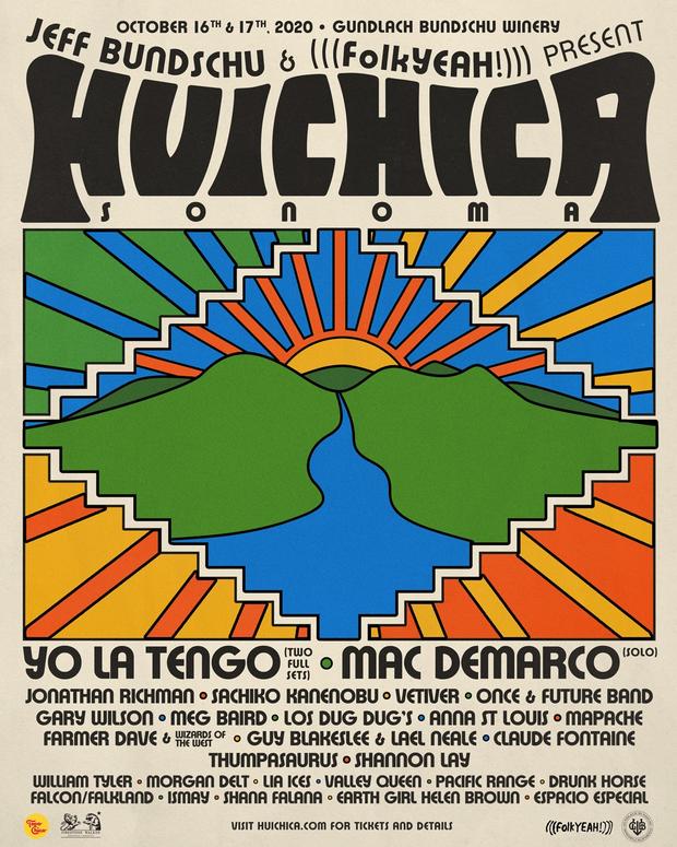 Huichica Music Festival Sonoma 2020 