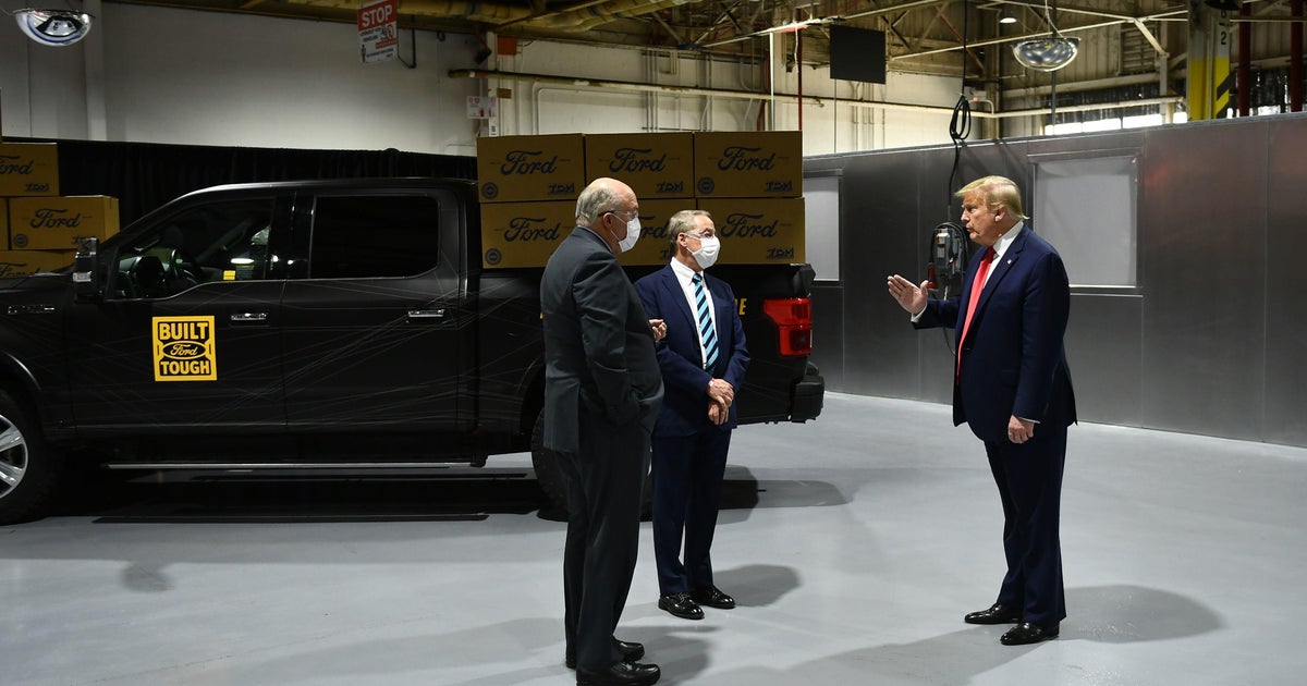 Trump says face masks 