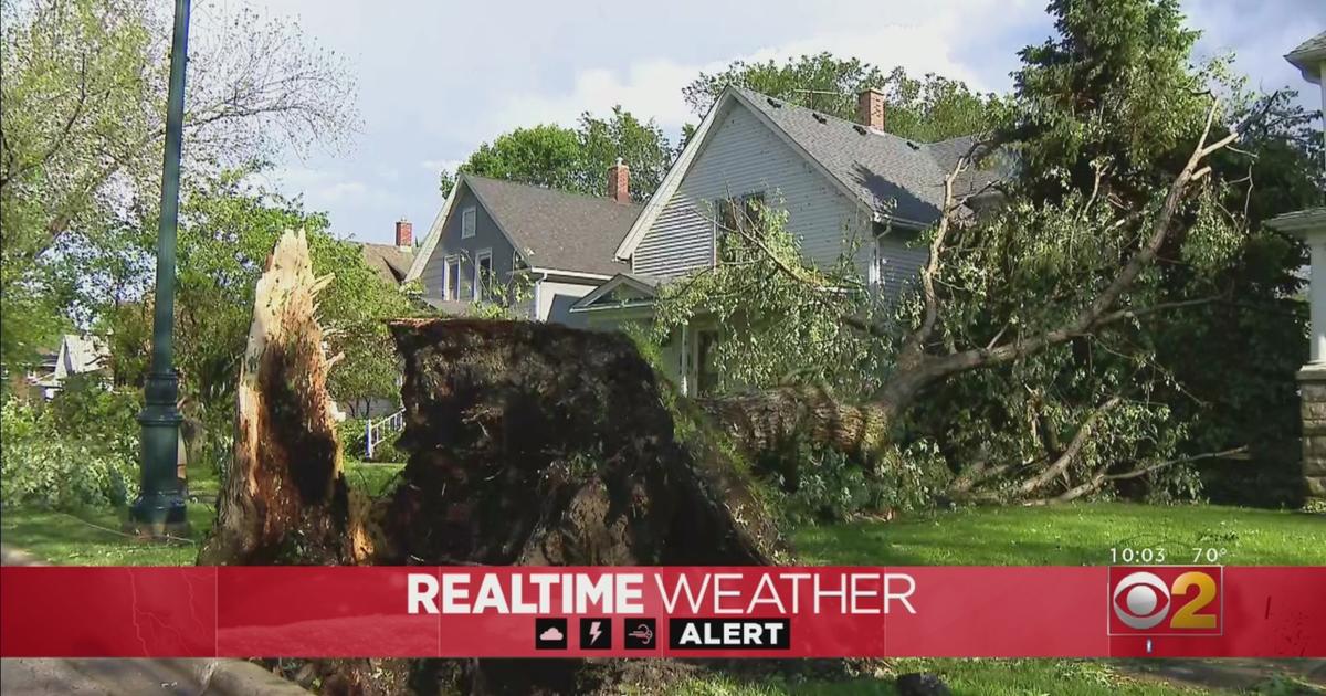 Cleanup Begins In Joliet After Severe Storms, Hail - CBS Chicago