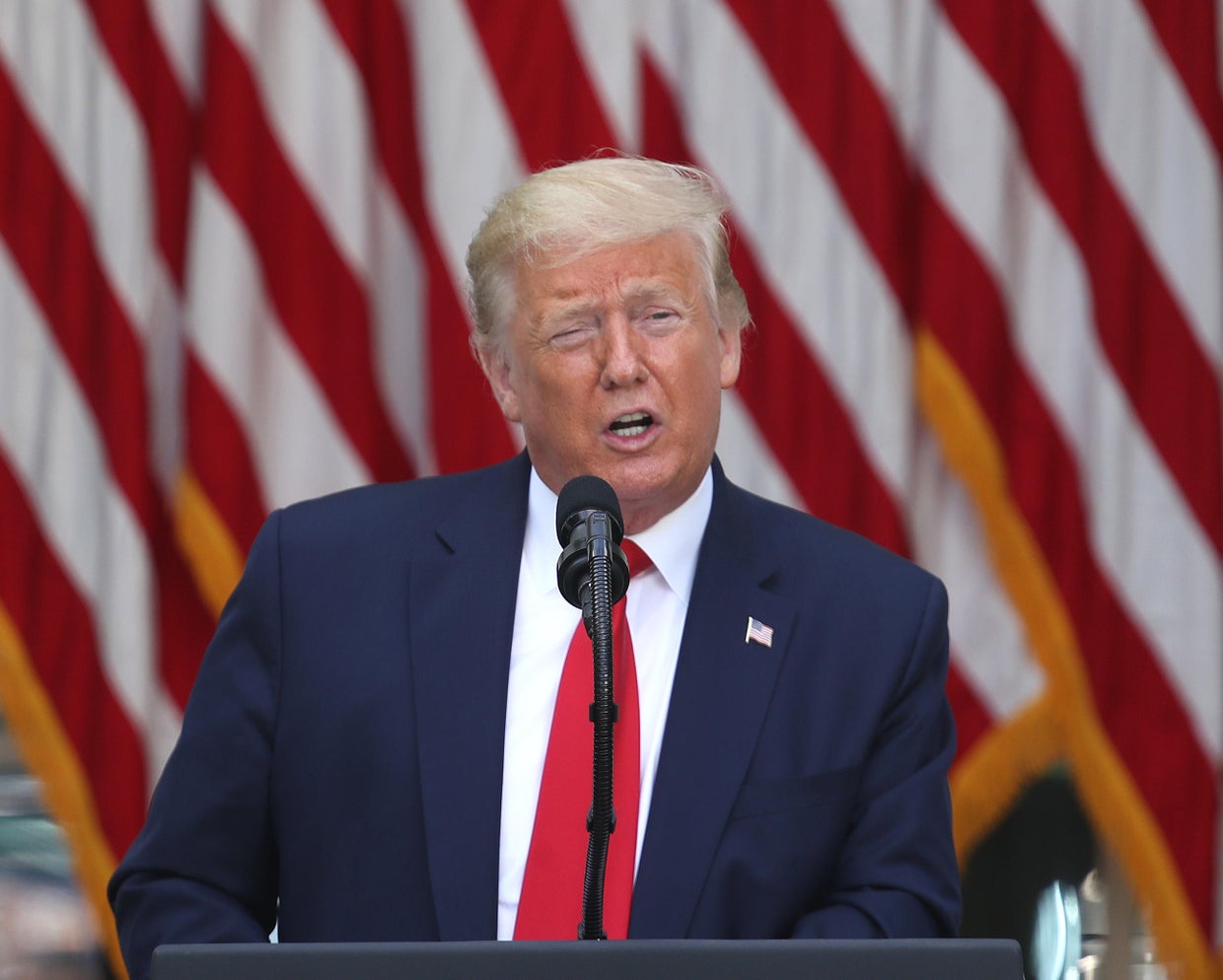 President Trump Delivers Remarks On Protecting Seniors With Diabetes 