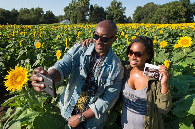 First came love, then came marriage - then, after a head-on wreck, a beautiful baby