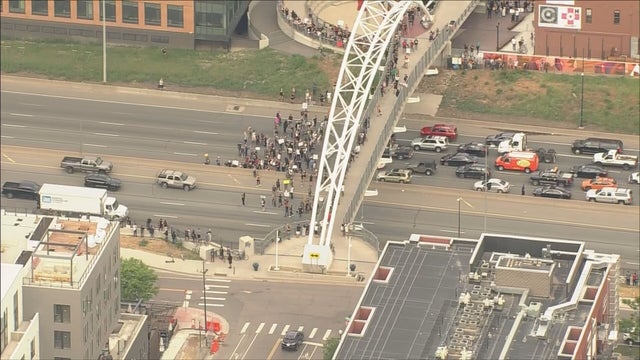 police accountability rally protest denver capitol 
