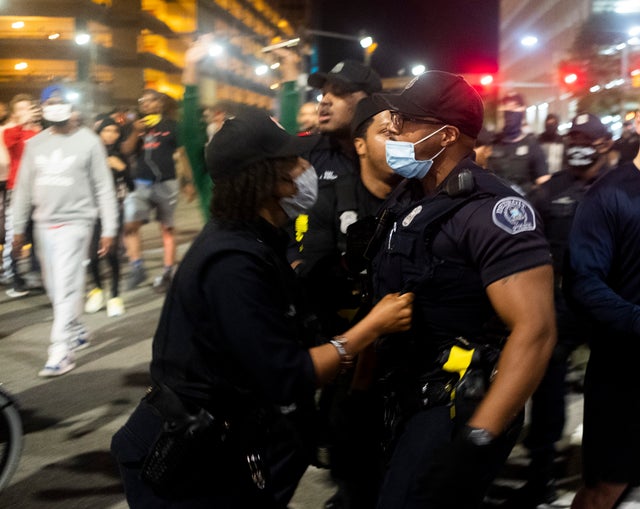 Protests Continue Around Detroit 