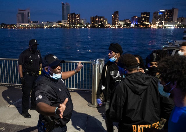 Protests Continue Around Detroit 