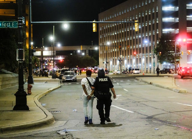 Protests Continue Around Detroit 