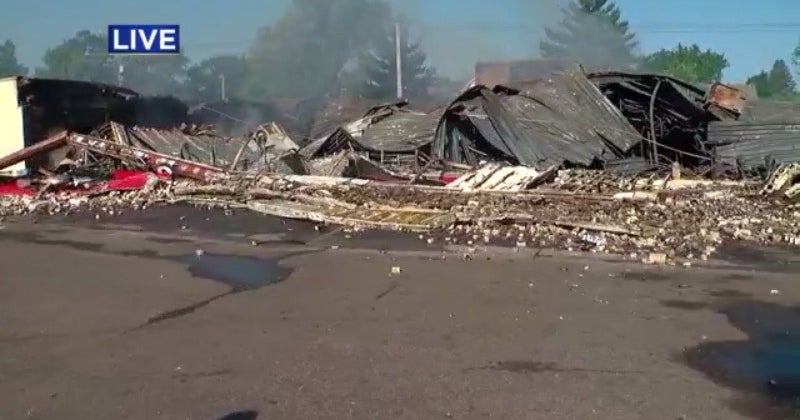 Residents On Lyndale Grateful Fire At Nearby Auto Parts Store Didn't