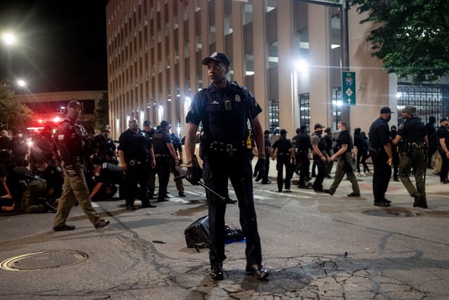 Protests Continue Around Detroit After Police Officer Allegedly Punched Woman 