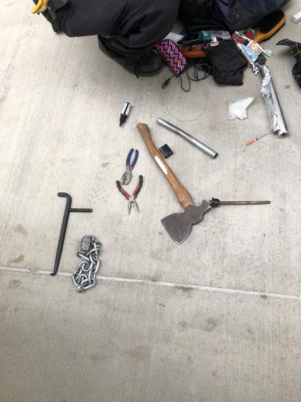 weapons seized by dpd saturday night 3 