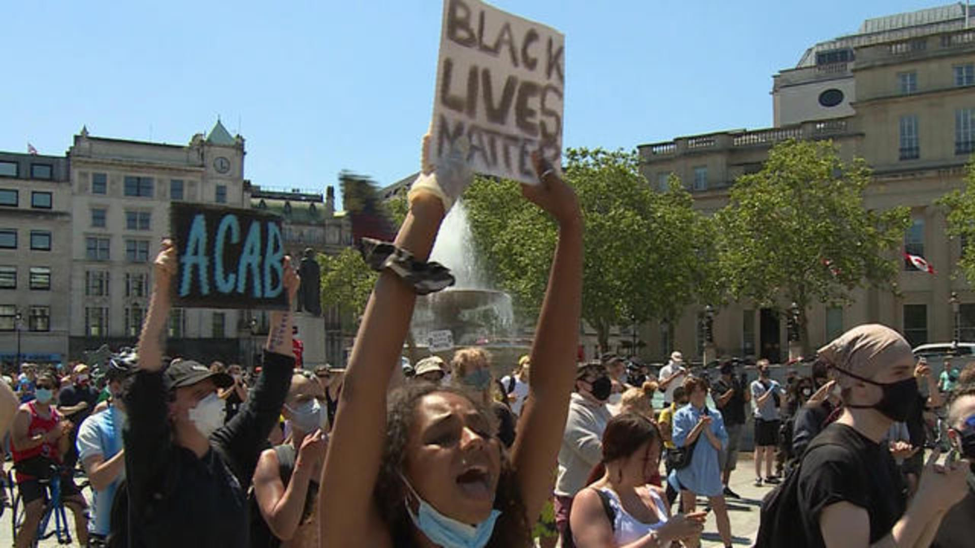 London and Berlin amoung cities showing solidarity with American protests