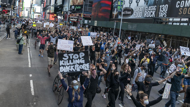 Protest held to denounce killing of George Floyd of 